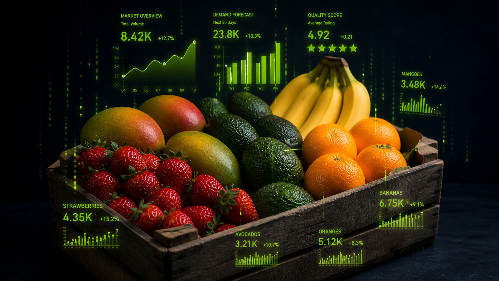 Fruta fresca, datos frescos: El algoritmo detrás de la caja de madera